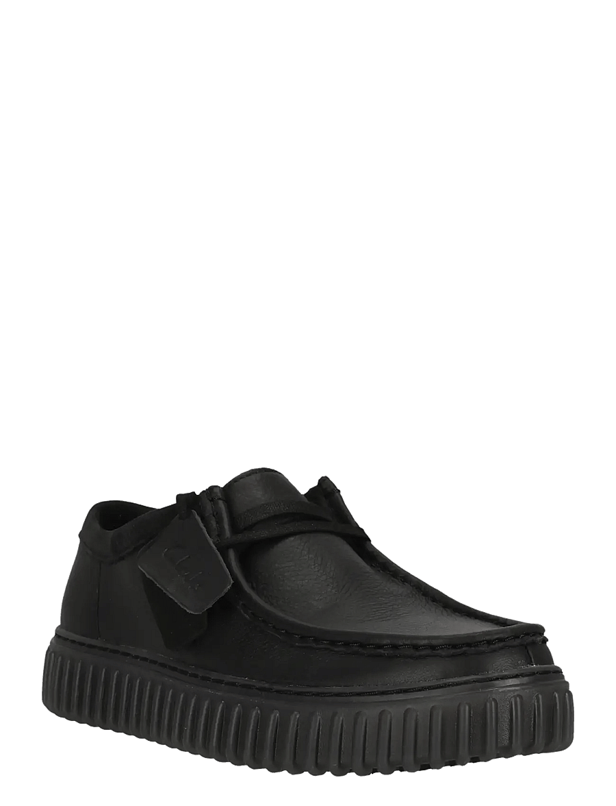 Clarks - Torhill Lo G - black leather - 0