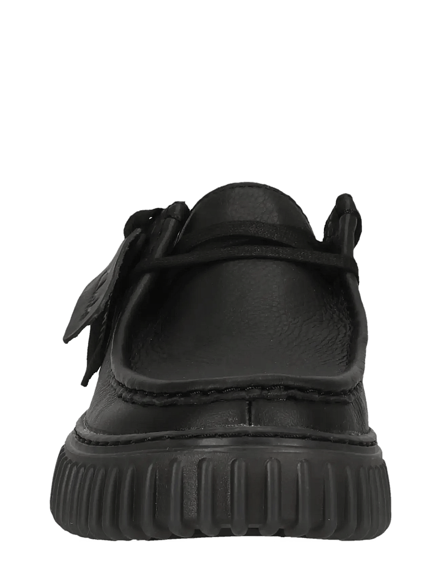 Clarks - Torhill Lo G - black leather - 2
