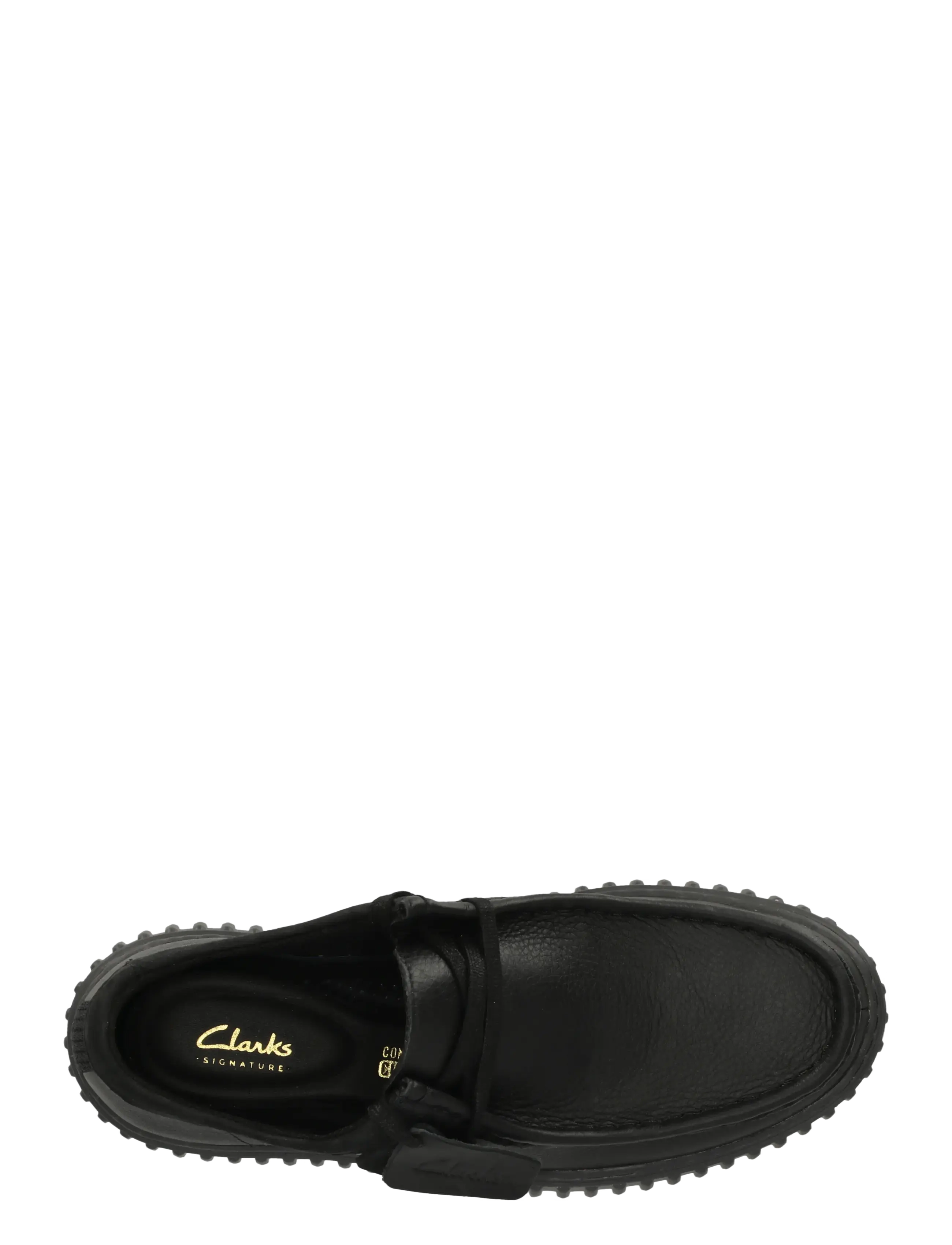 Clarks - Torhill Lo G - black leather - 3