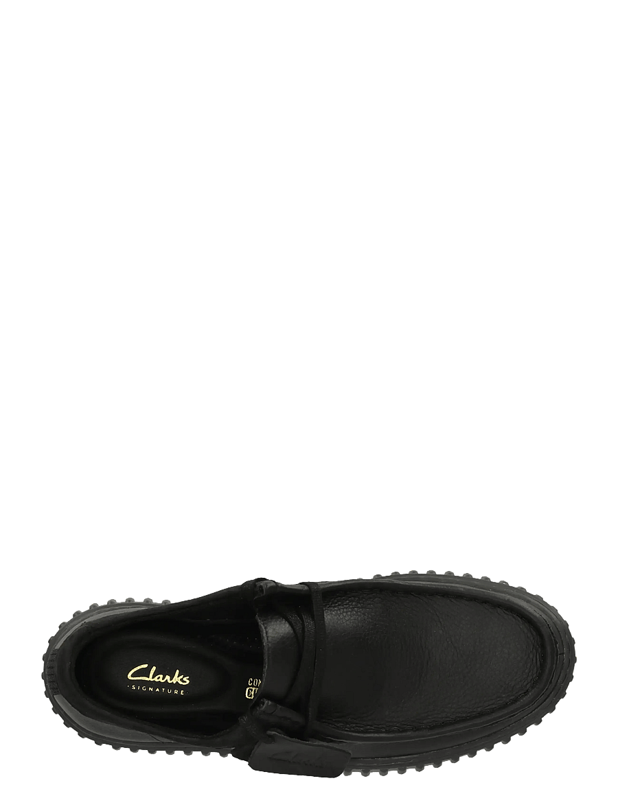 Clarks - Torhill Lo G - black leather - 3