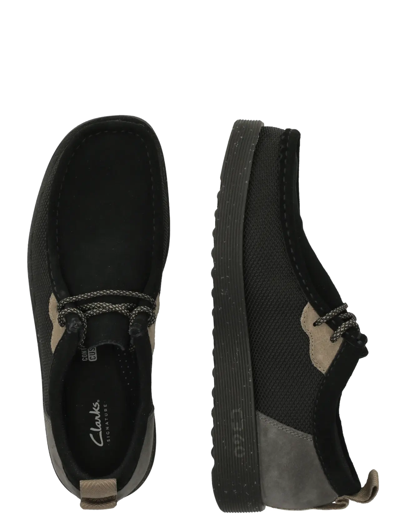 Clarks - WallabeeFTR2Lo G - lave sneakers - black combi - 5