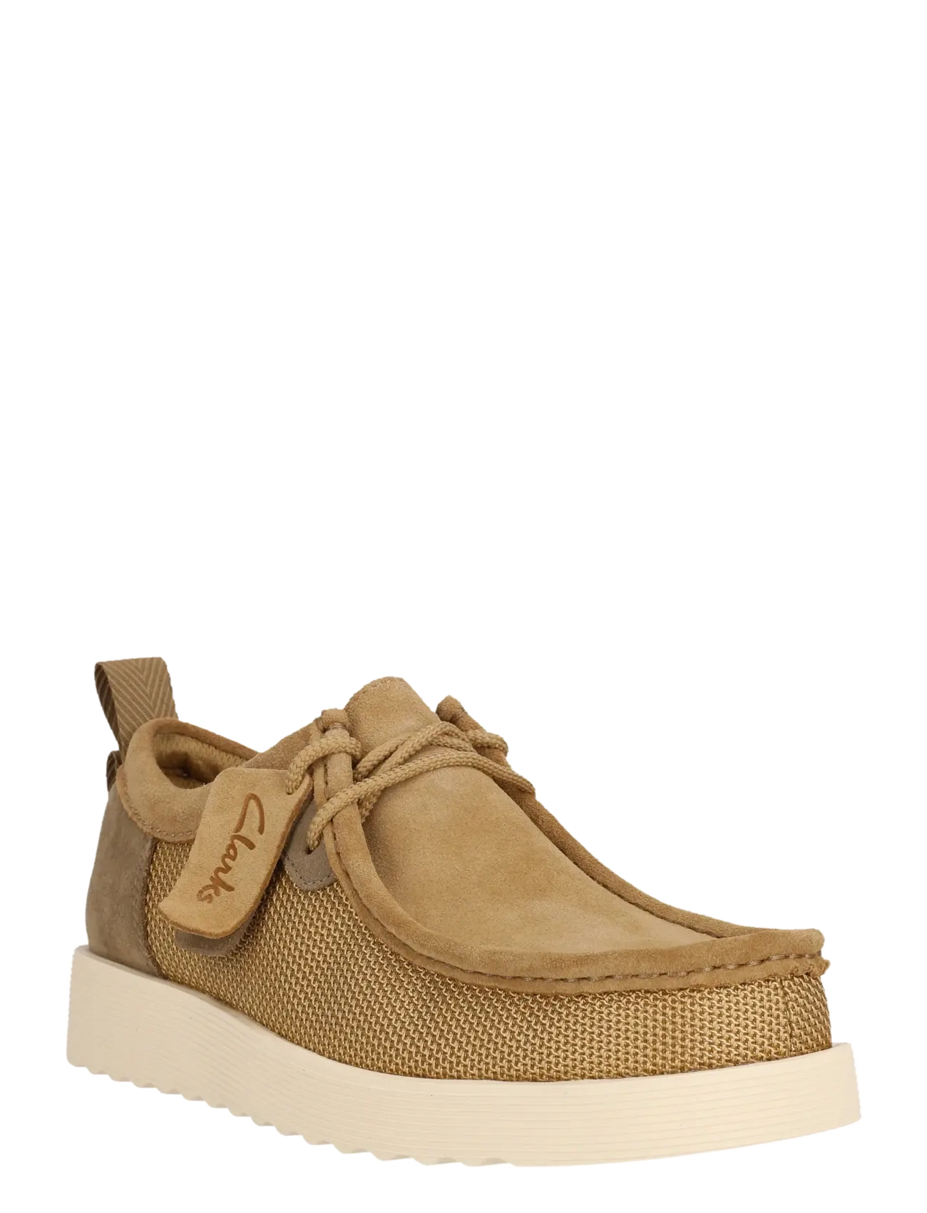 CLARKS Wallabeeftr2Lo G Beige - 41 - Herren