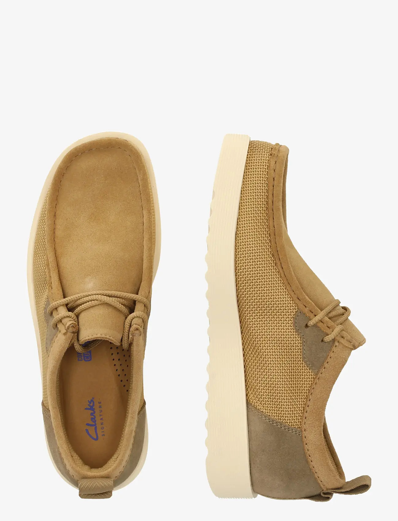 Clarks - WallabeeFTR2Lo G - kõrge säärega tossud - dark sand combi - 5