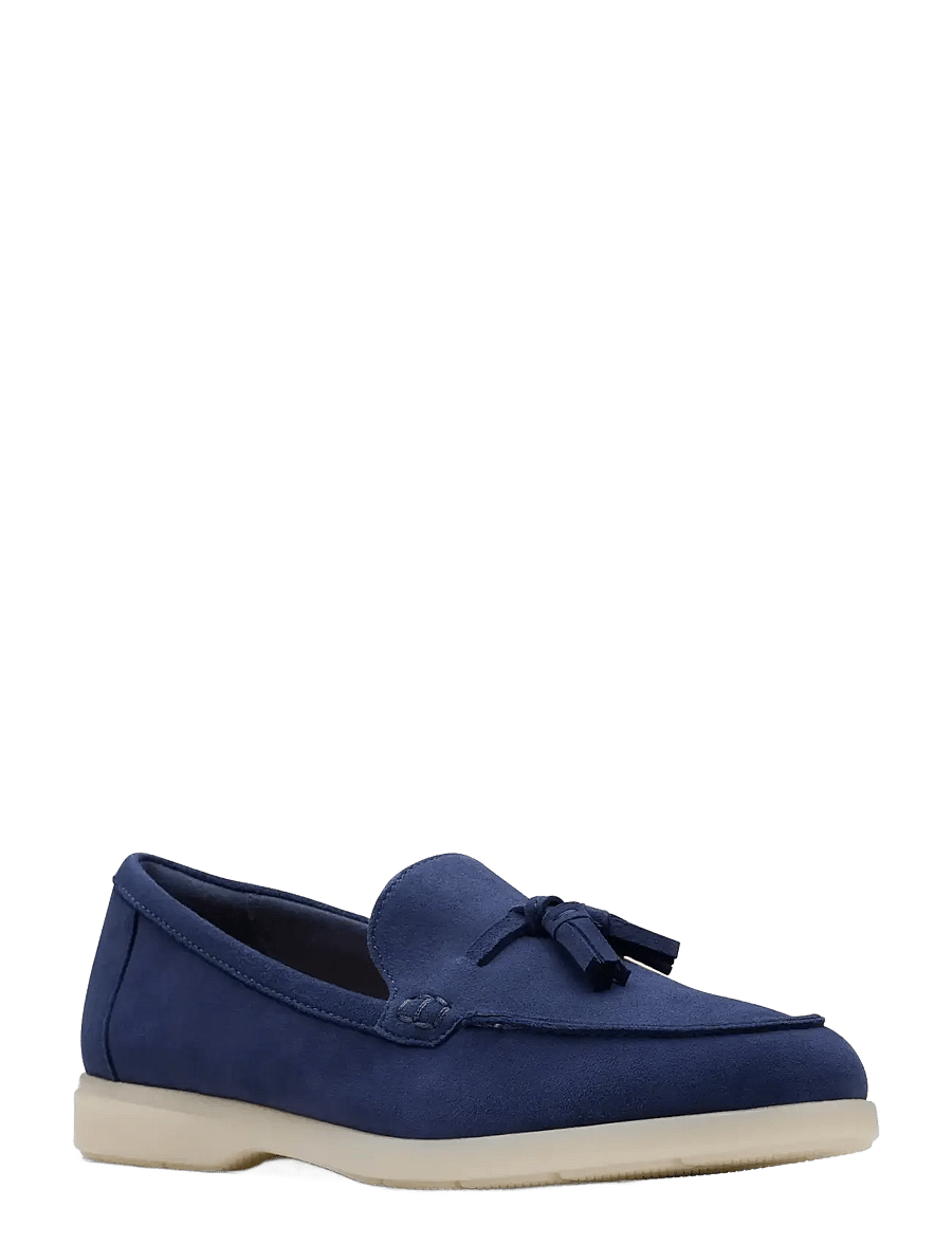 Clarks - Narini Edge D - moetrendid - navy suede - 0