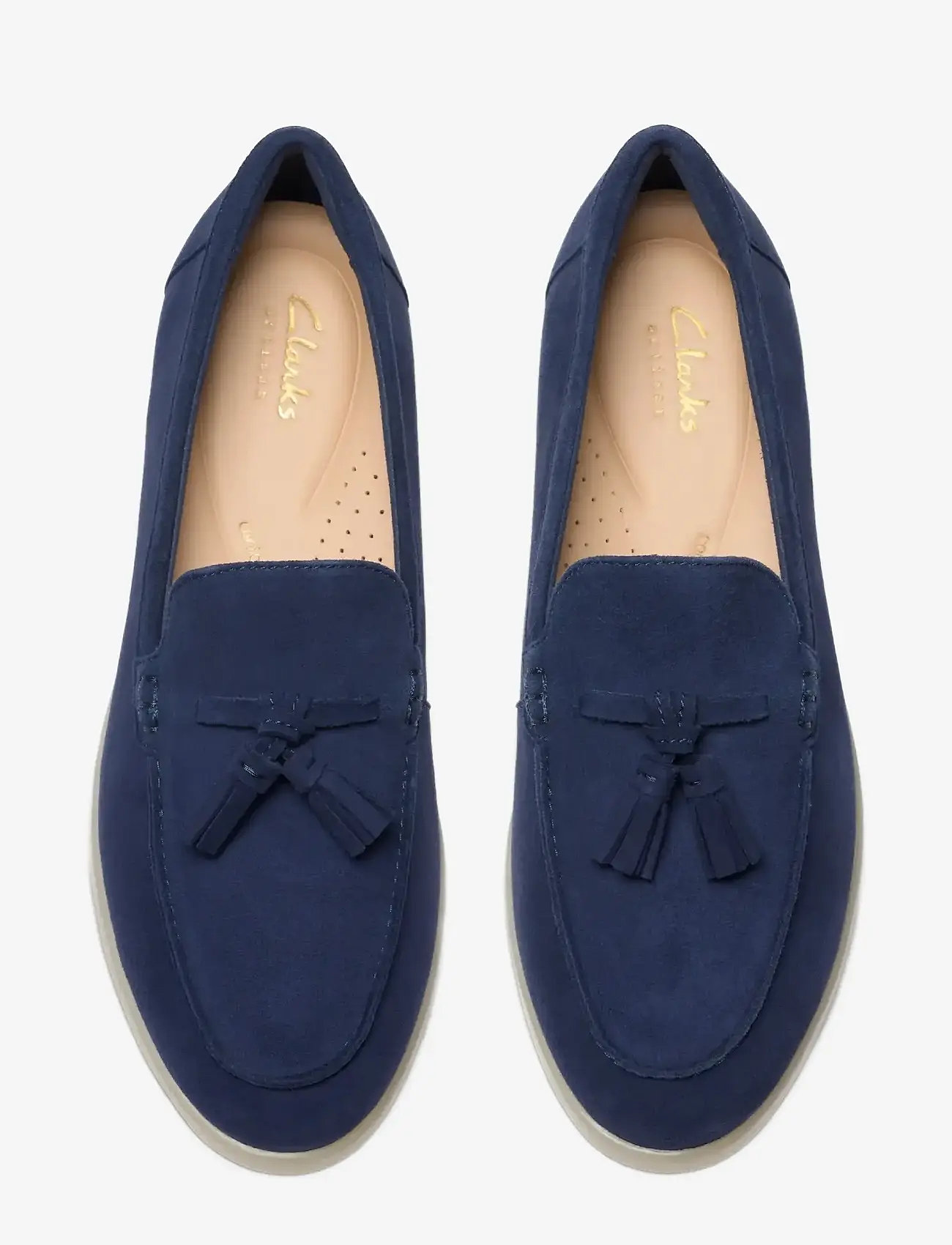 Clarks - Narini Edge D - special occasions - navy suede - 3