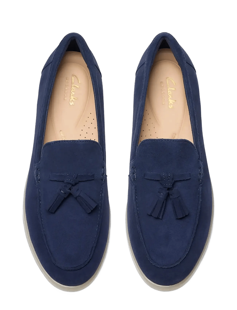 Clarks - Narini Edge D - moetrendid - navy suede - 3