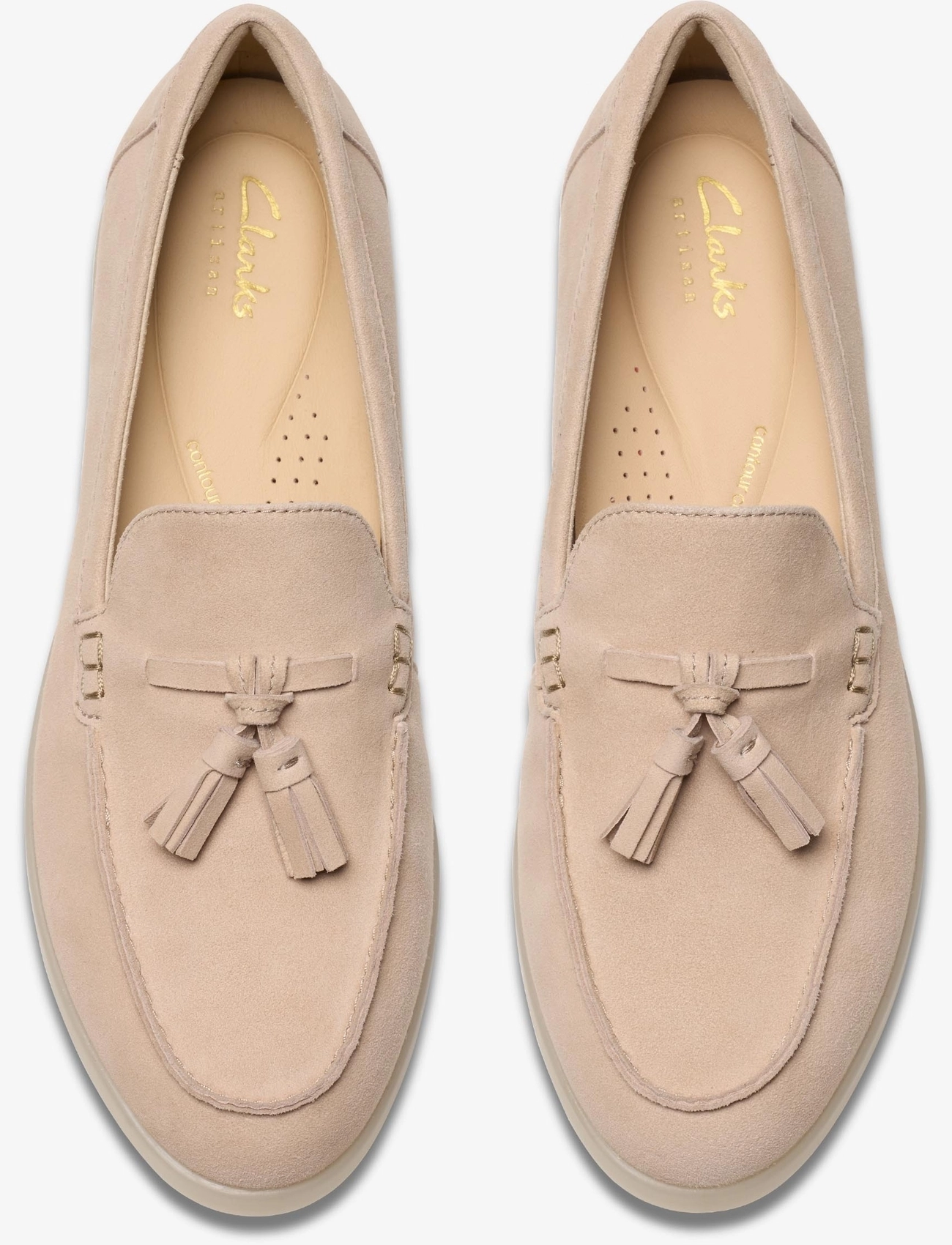 Clarks - Narini Edge D - loaferit - sand suede - 3