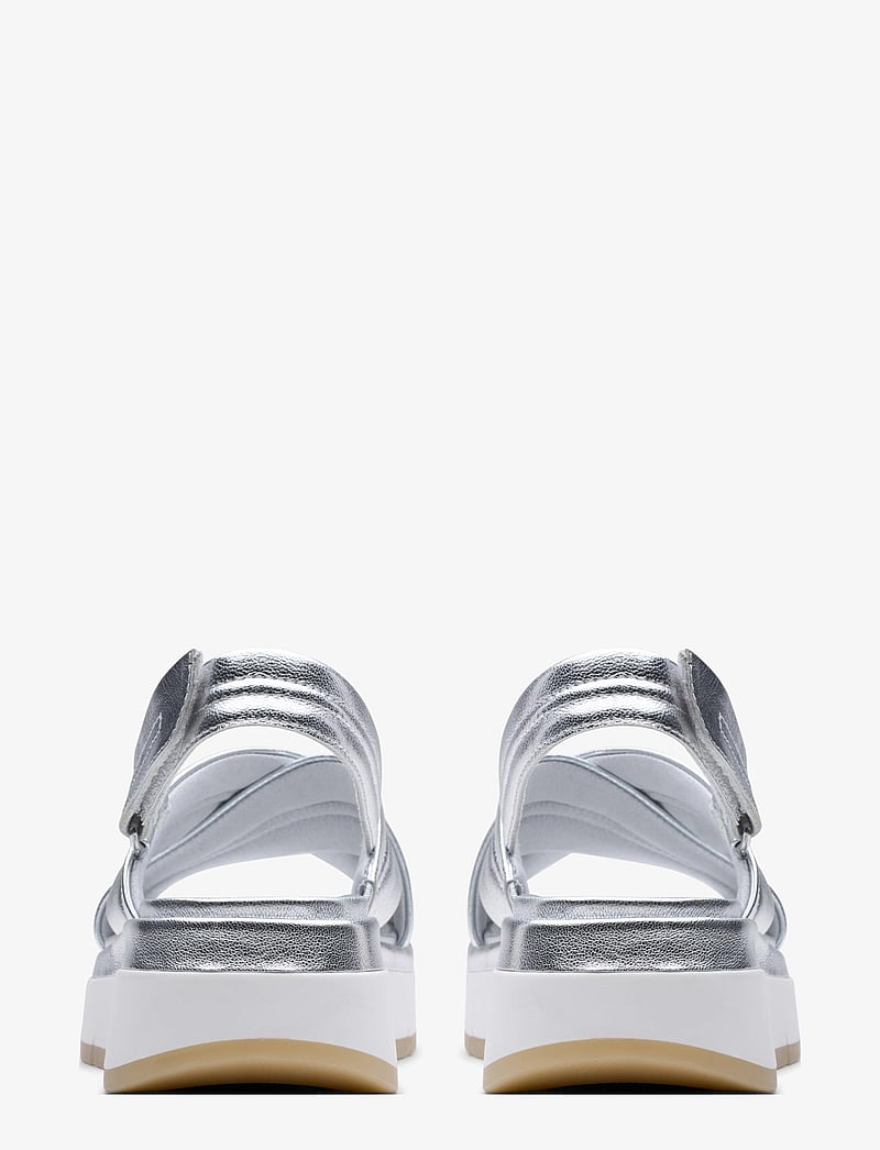Clarks - Tuscan Cross D - silver leather - 2
