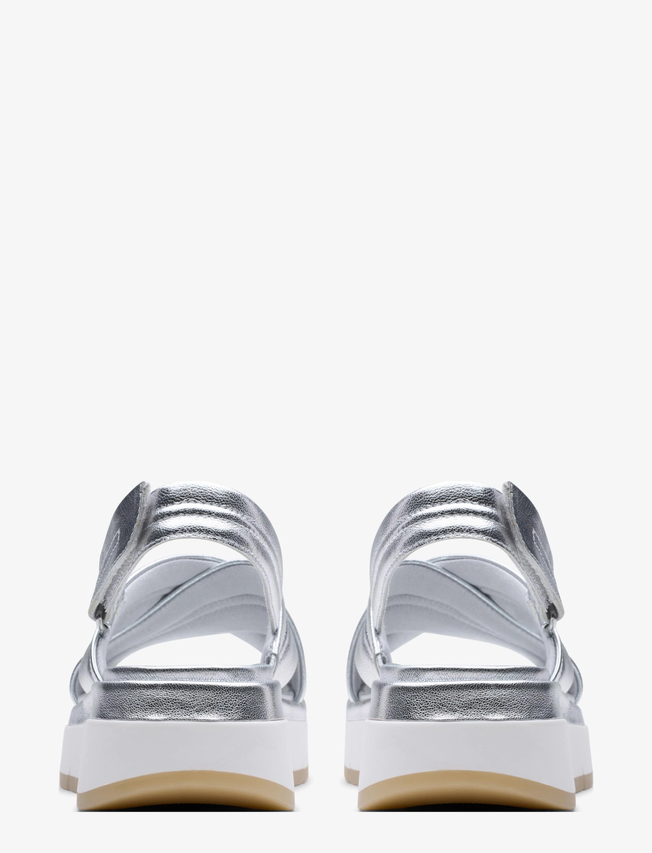 Clarks - Tuscan Cross D - silver leather - 2
