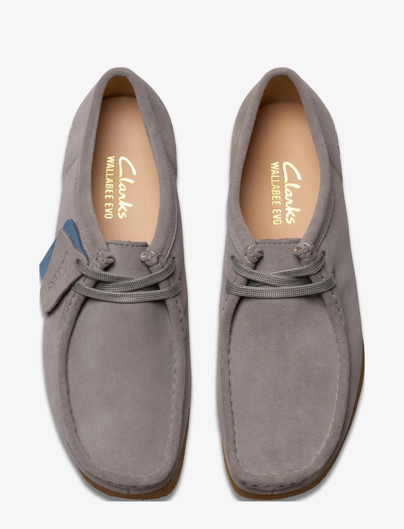 Clarks - WallabeeEVOSh D - dark grey sde - 2