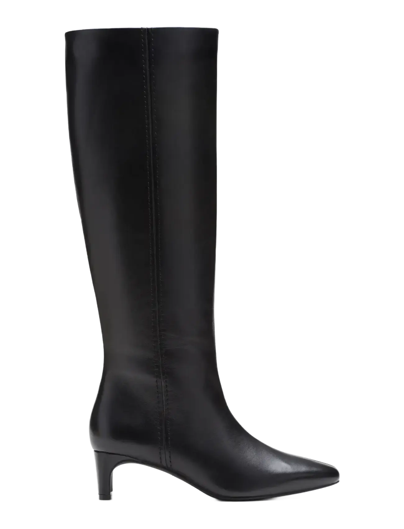 Clarks Edina Tall D - Shoes - BLACK LEATHER / black