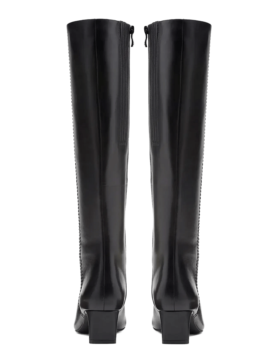 Clarks - Edina Tall D - kniehohe stiefel - black leather - 1
