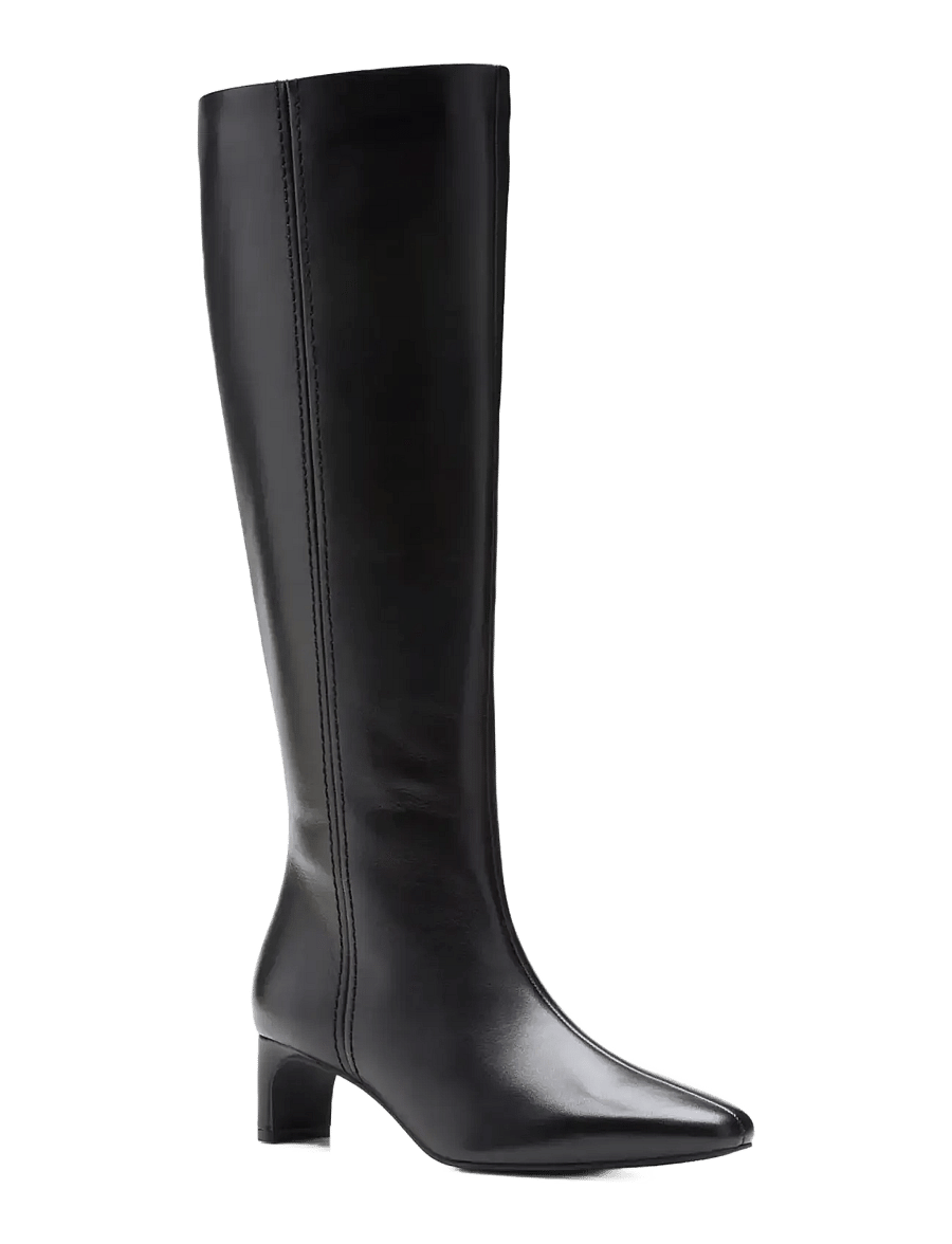 Clarks - Edina Tall D - kniehohe stiefel - black leather - 2