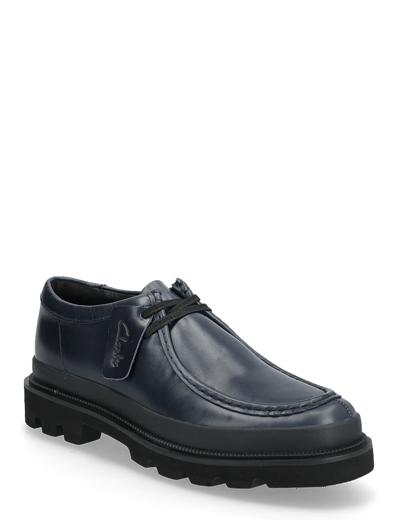 Clarks - Badell Seam G - shop by occasion - navy leather - 0