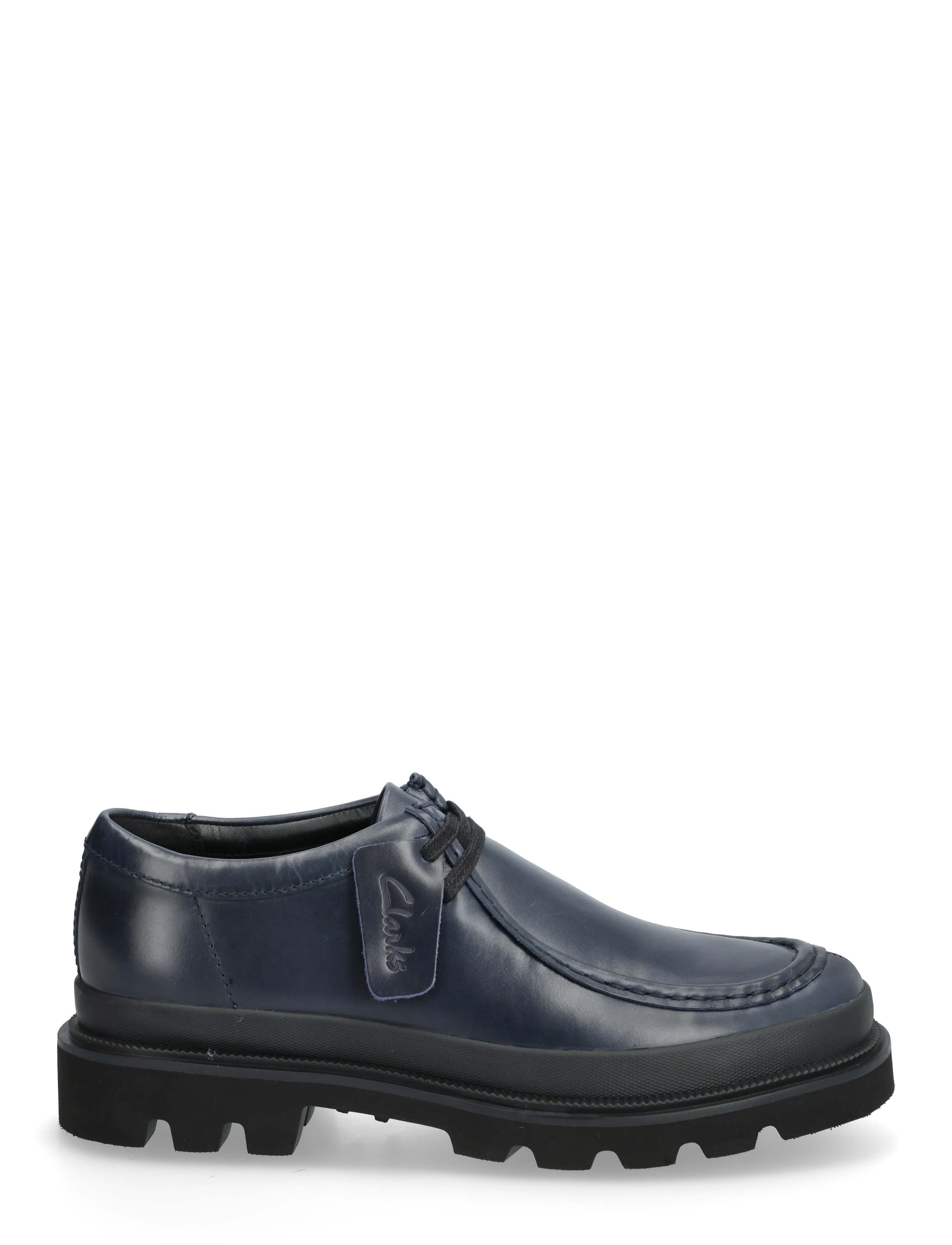 Clarks - Badell Seam G - shoppa efter tillfälle - navy leather - 1