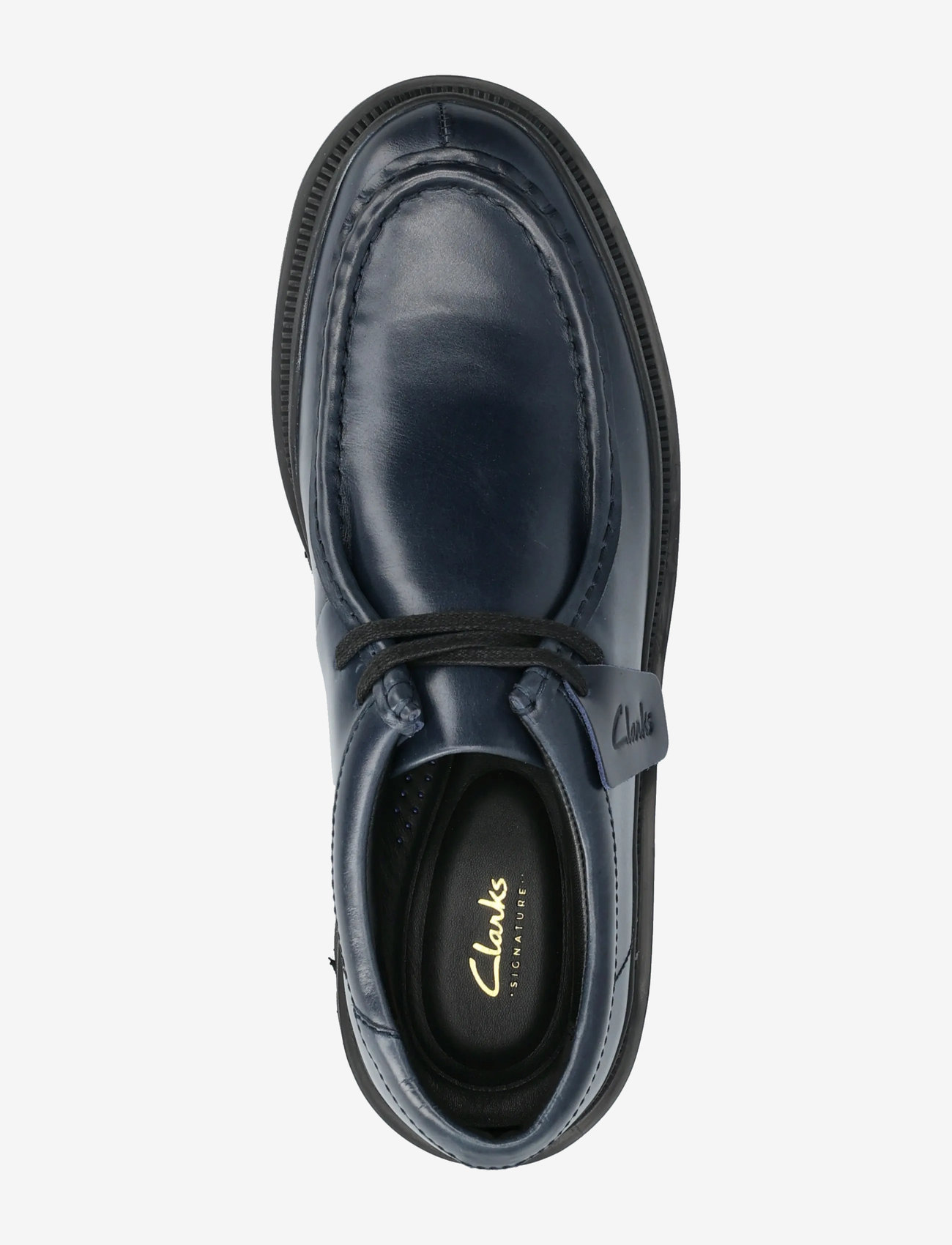 Clarks - Badell Seam G - shoppa efter tillfälle - navy leather - 3