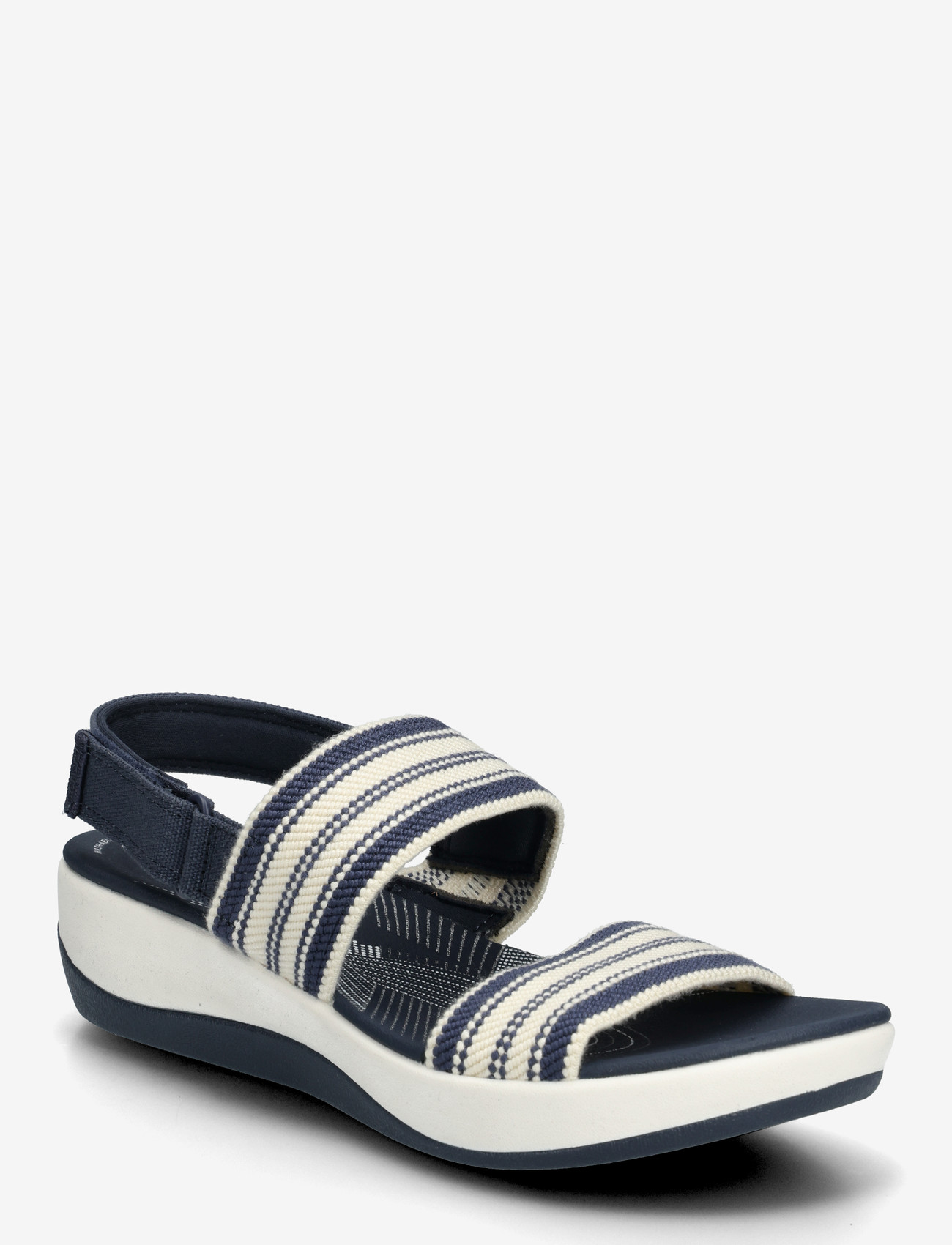 Clarks - Arla Stroll D - platta sandaler - navy multi - 0