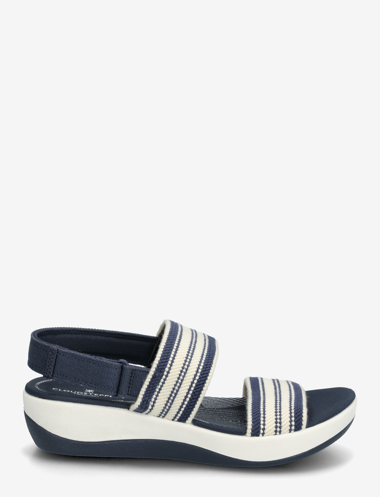 Clarks - Arla Stroll D - platta sandaler - navy multi - 1