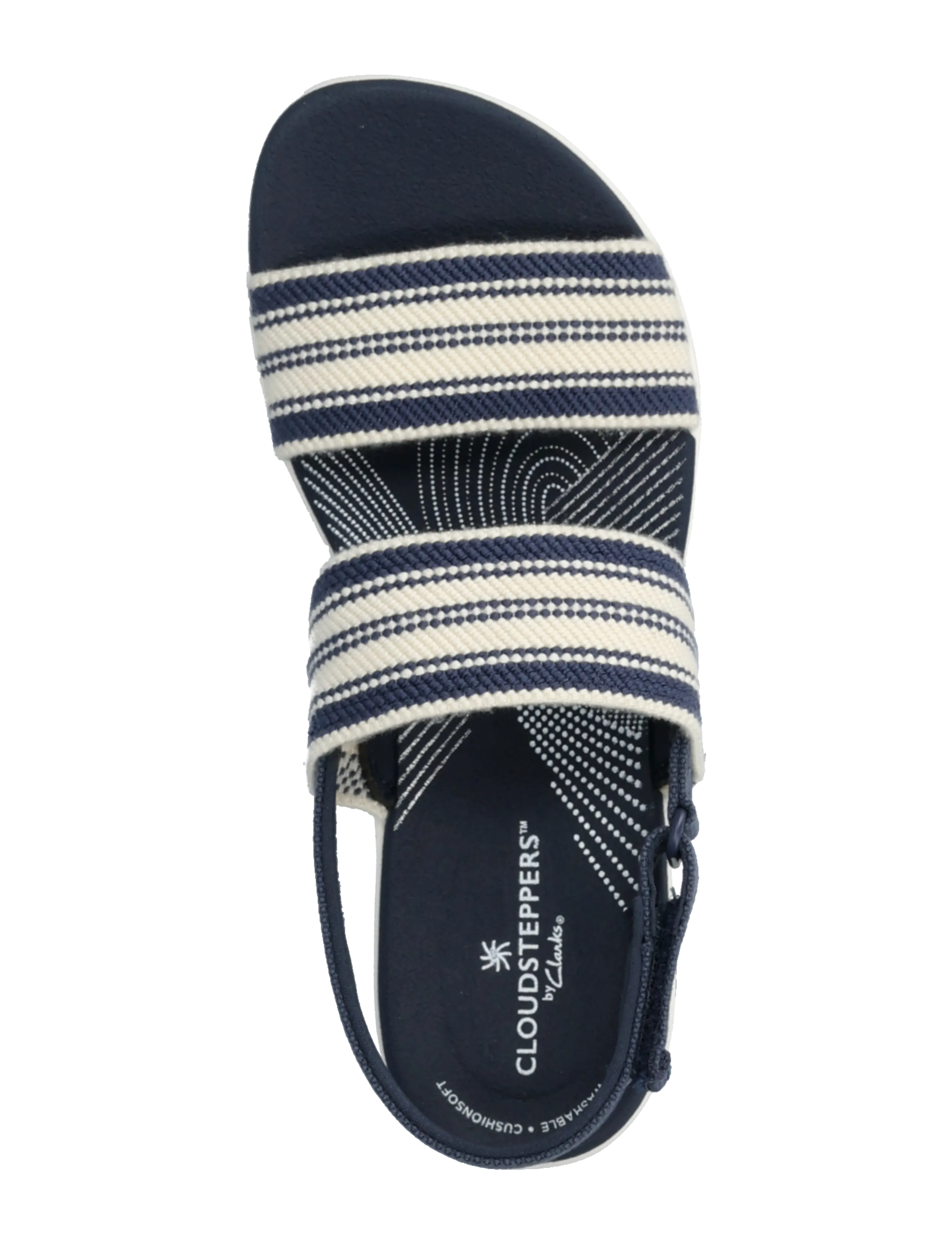 Clarks - Arla Stroll D - flat sandals - navy multi - 3