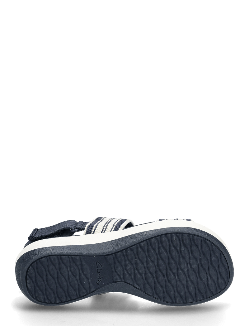 Clarks - Arla Stroll D - platta sandaler - navy multi - 4