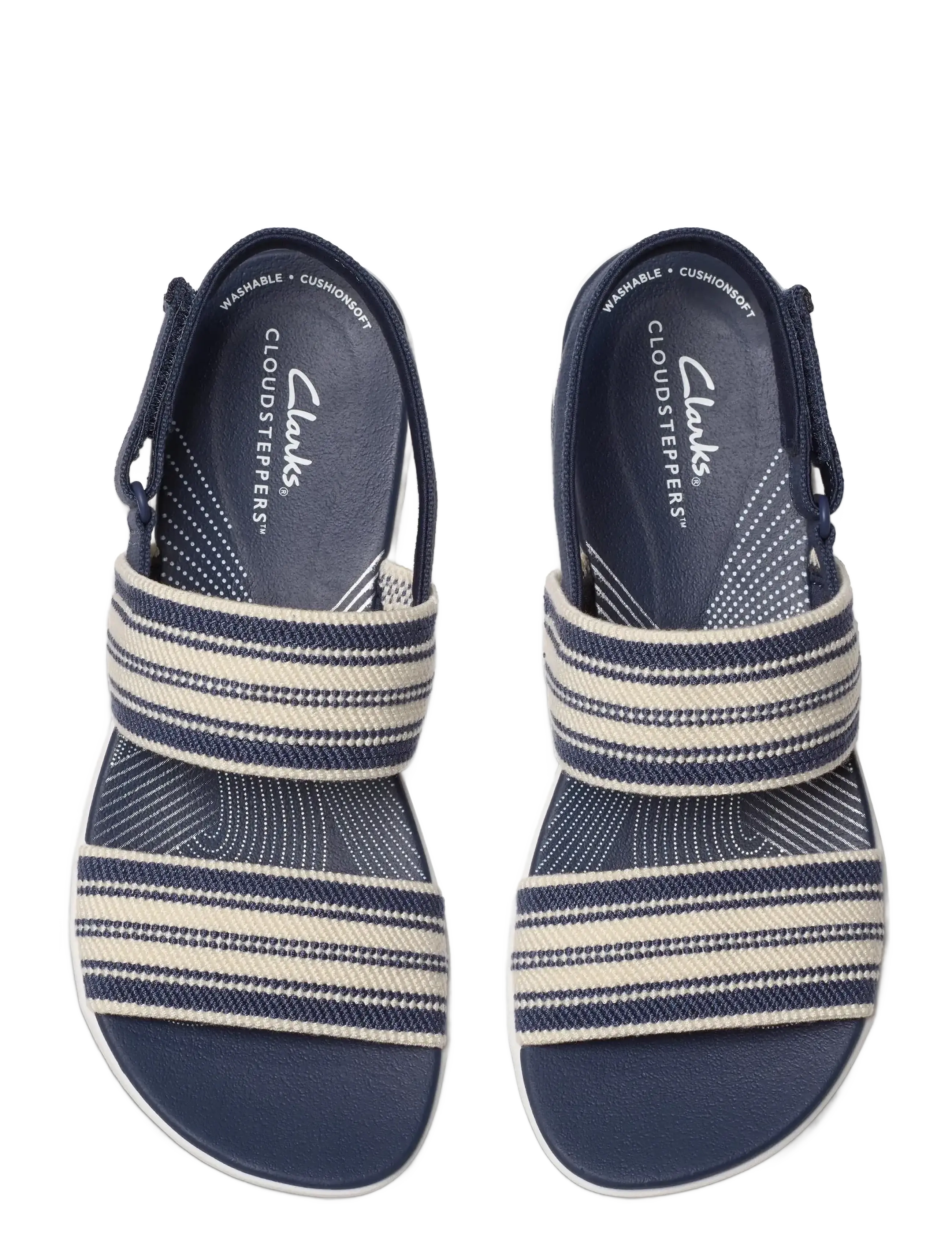Clarks - Arla Stroll D - flat sandals - navy multi - 5