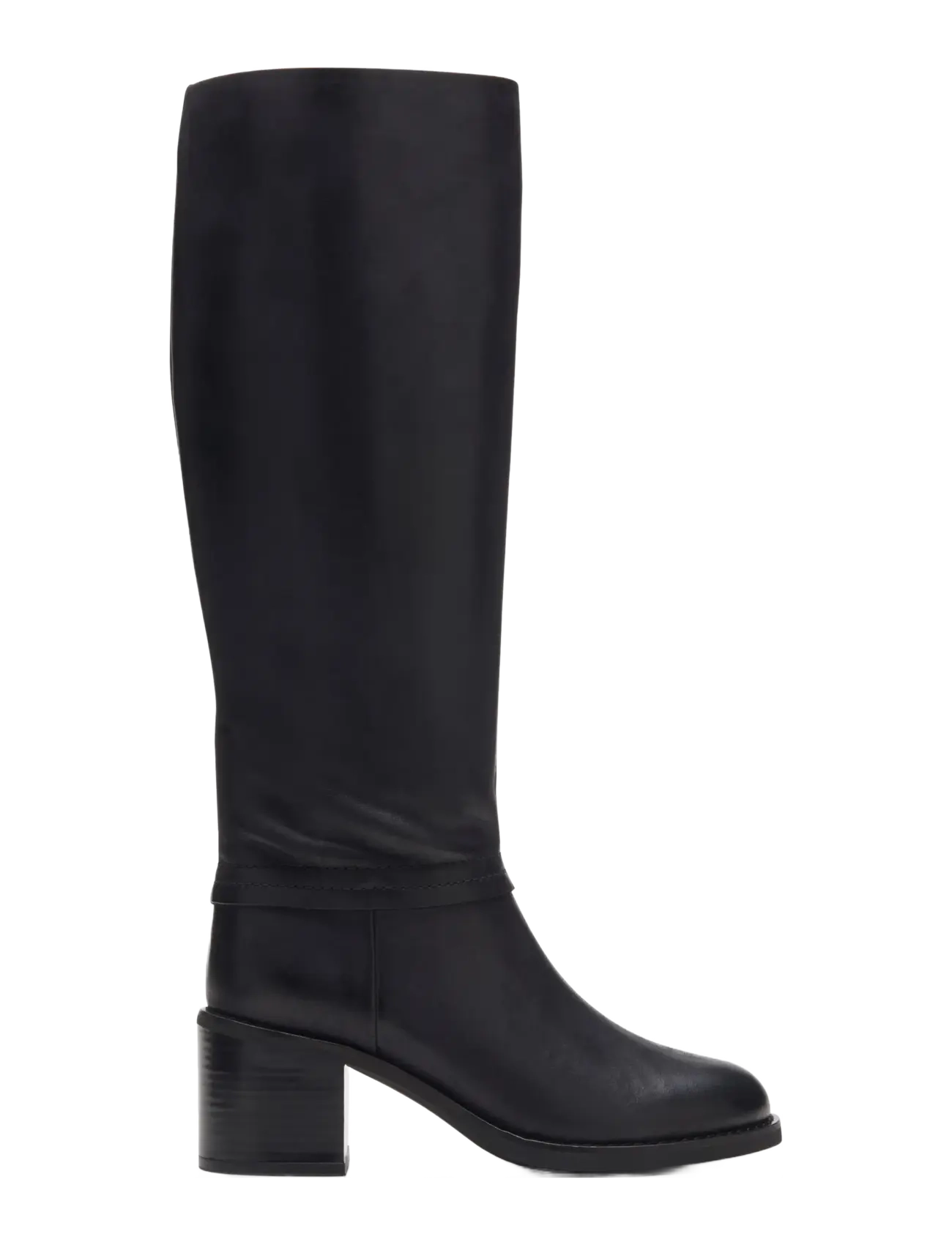 Chamberly Hi D - BLACK LEATHER