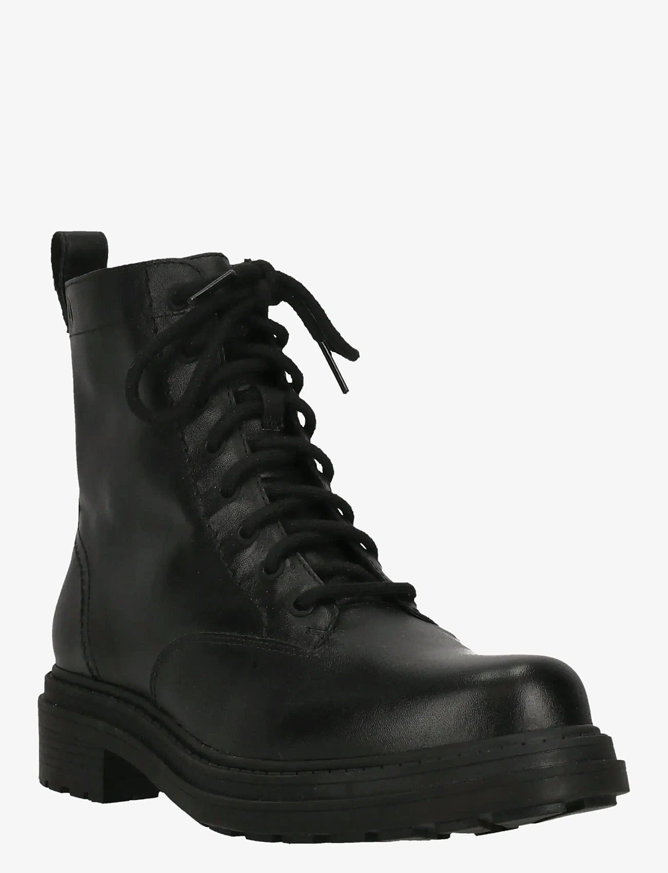 Clarks - Orinoco3 Style D - flache stiefeletten - black leather - 0