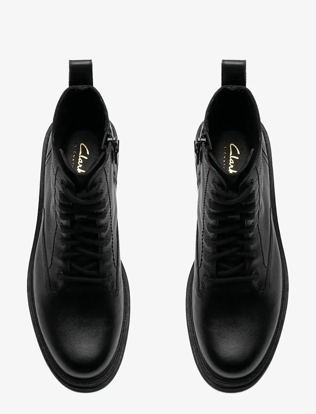 Clarks - Orinoco3 Style D - flache stiefeletten - black leather - 4