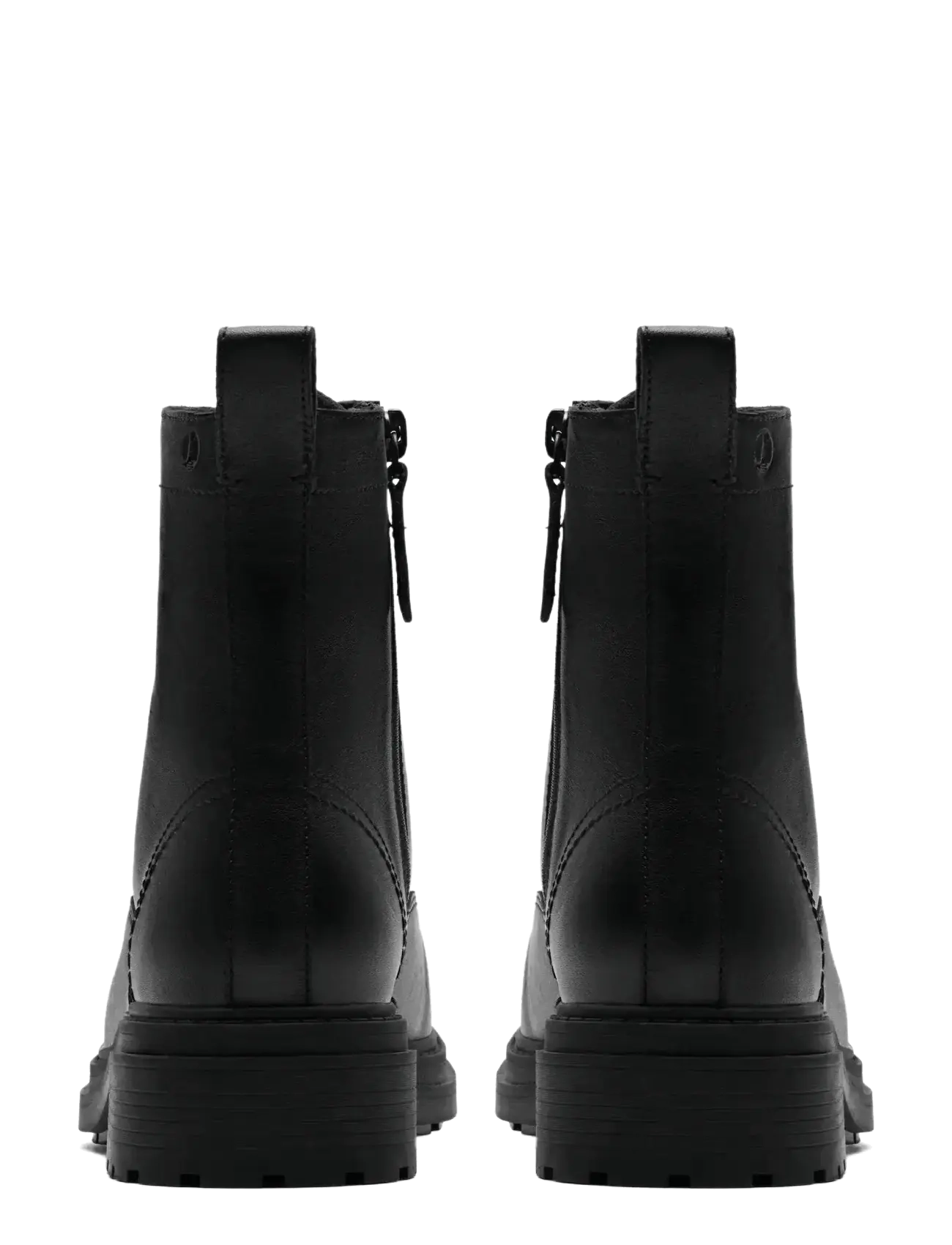 Clarks - Orinoco3 Style D - snørestøvler - black leather - 5