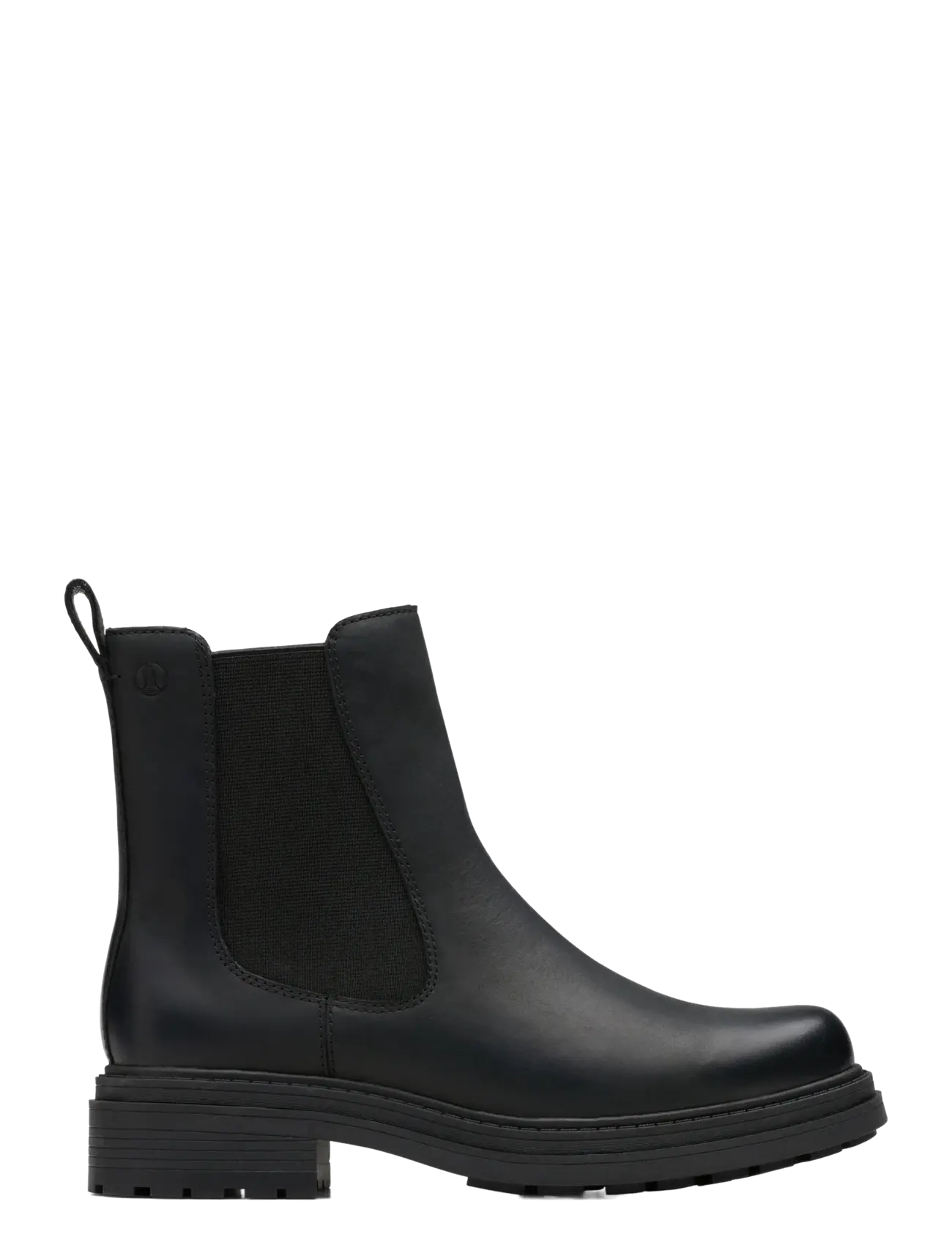 Clarks Orinoco3 Top D - Chelsea boots - BLACK LEATHER / black