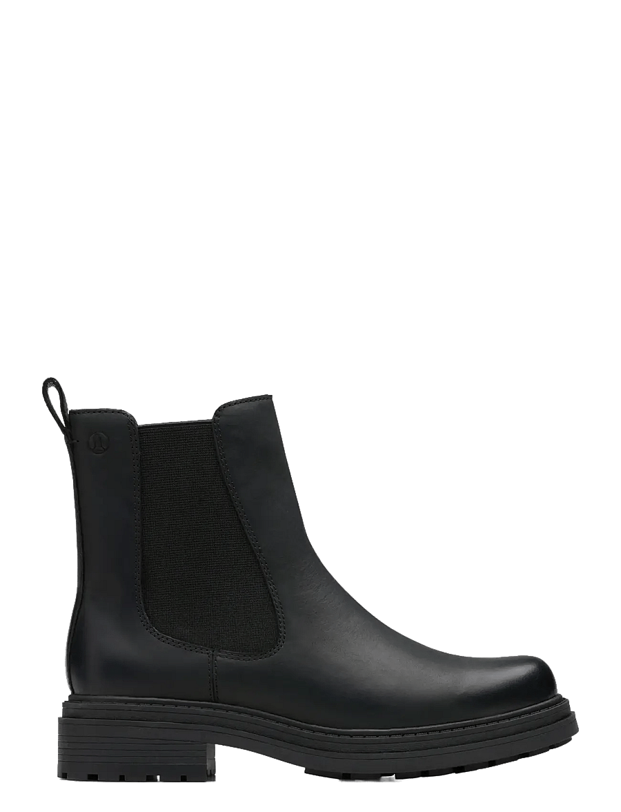 Clarks - Orinoco3 Top D - flache stiefeletten - black leather - 0
