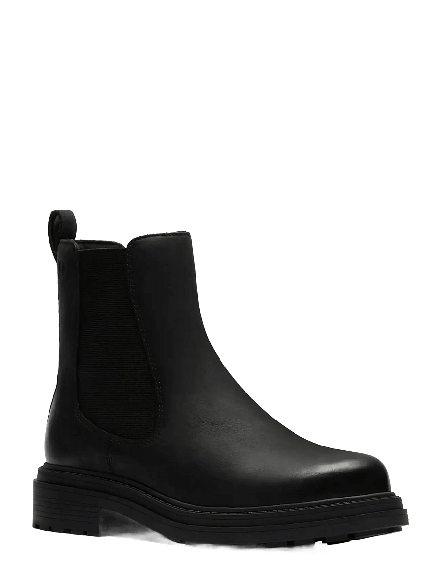 Clarks - Orinoco3 Top D - flache stiefeletten - black leather - 1