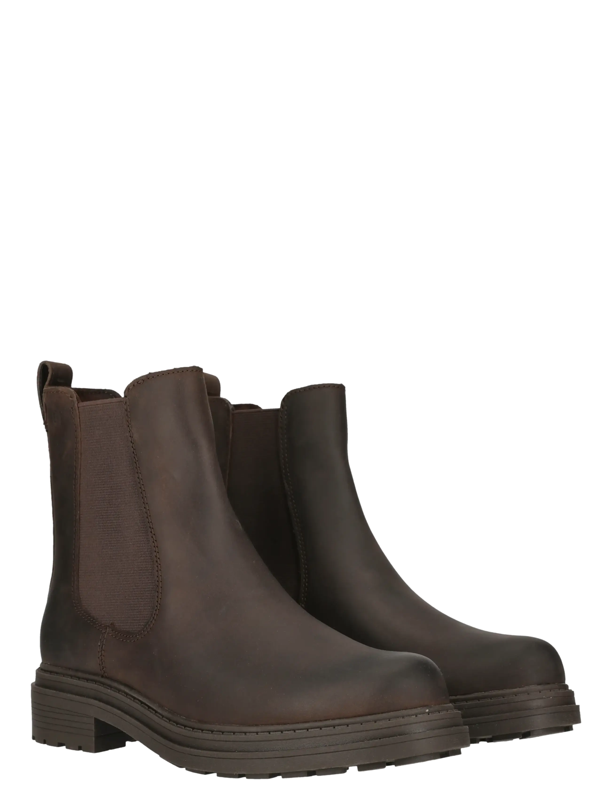 Clarks - Orinoco3 Top D - chelsea boots - dark brown lea - 5