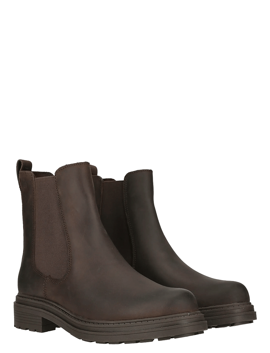 Clarks - Orinoco3 Top D - chelsea boots - dark brown lea - 5