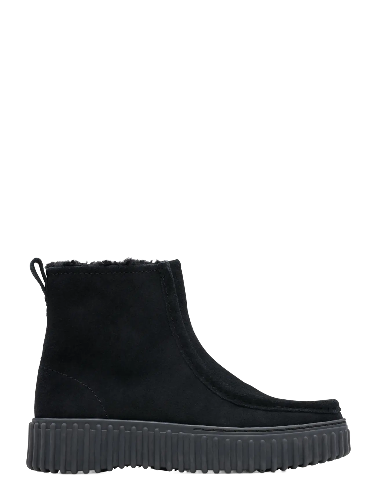 Clarks Torhill Cozy D, 39.5, Ankle Boots, Schwarz - Boots Flat Heel, Frauen