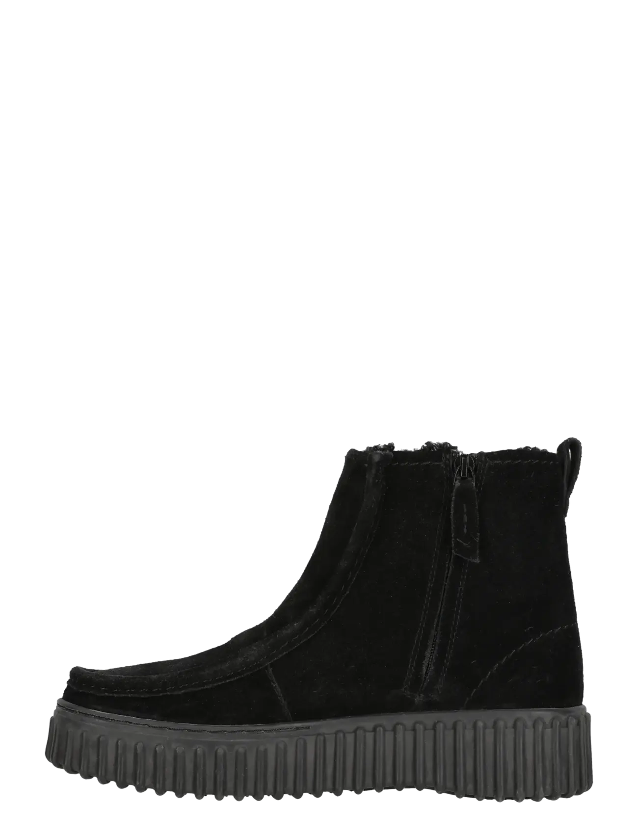 Clarks - Torhill Cozy D - flache stiefeletten - black sde - 3