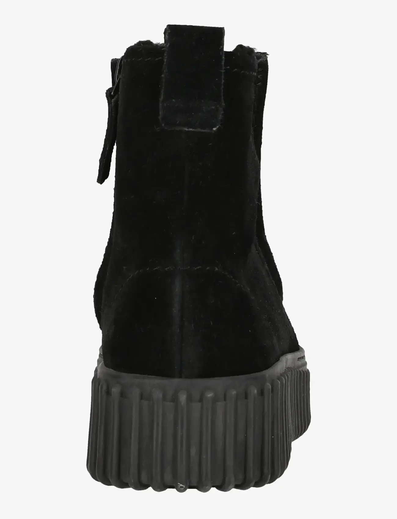 Clarks - Torhill Cozy D - flade ankelstøvler - black sde - 5