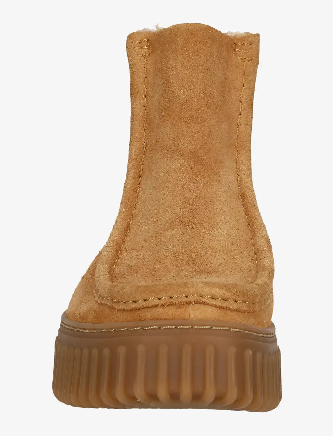 Clarks - Torhill Cozy D - madalad poolsaapad - light tan lea - 2