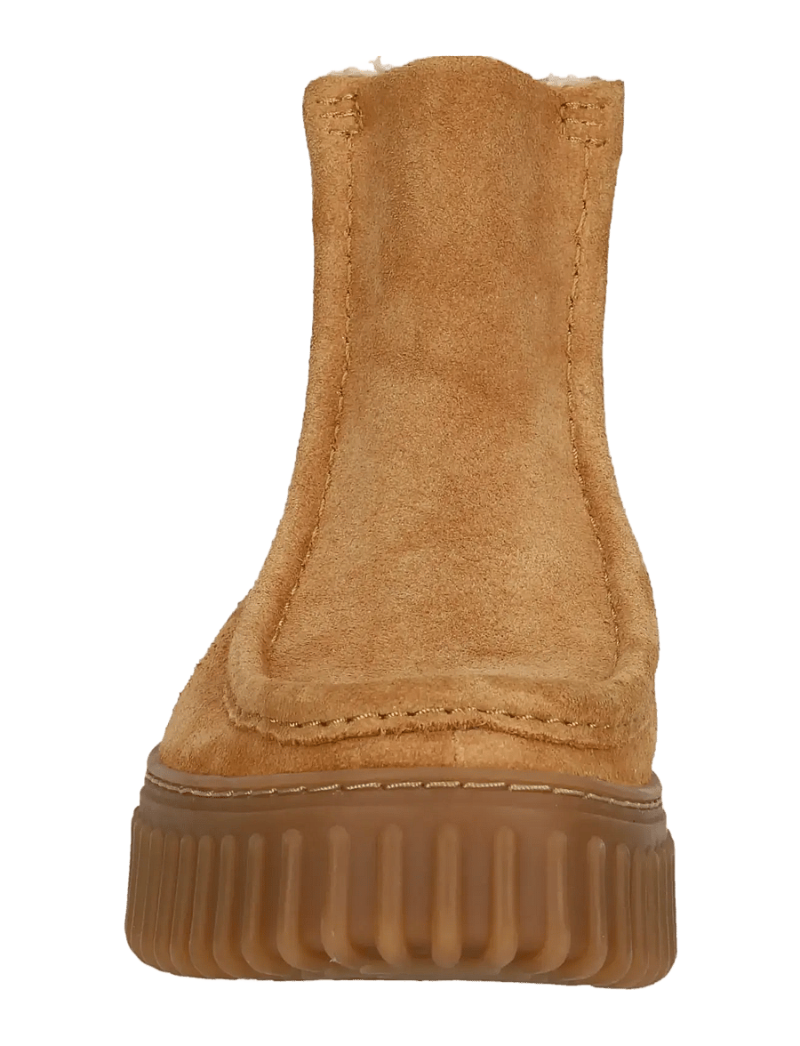 Clarks - Torhill Cozy D - flache stiefeletten - light tan lea - 2