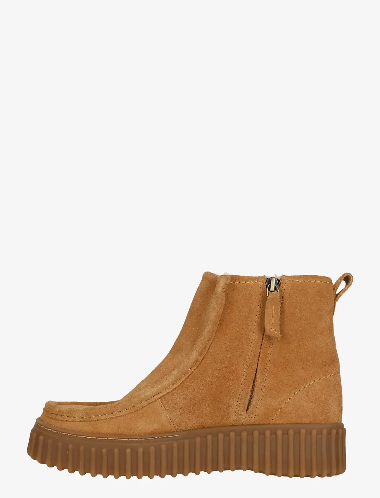 Clarks - Torhill Cozy D - madalad poolsaapad - light tan lea - 3
