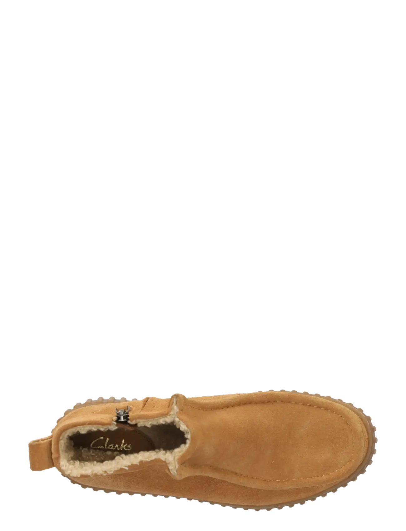 Clarks - Torhill Cozy D - flache stiefeletten - light tan lea - 4
