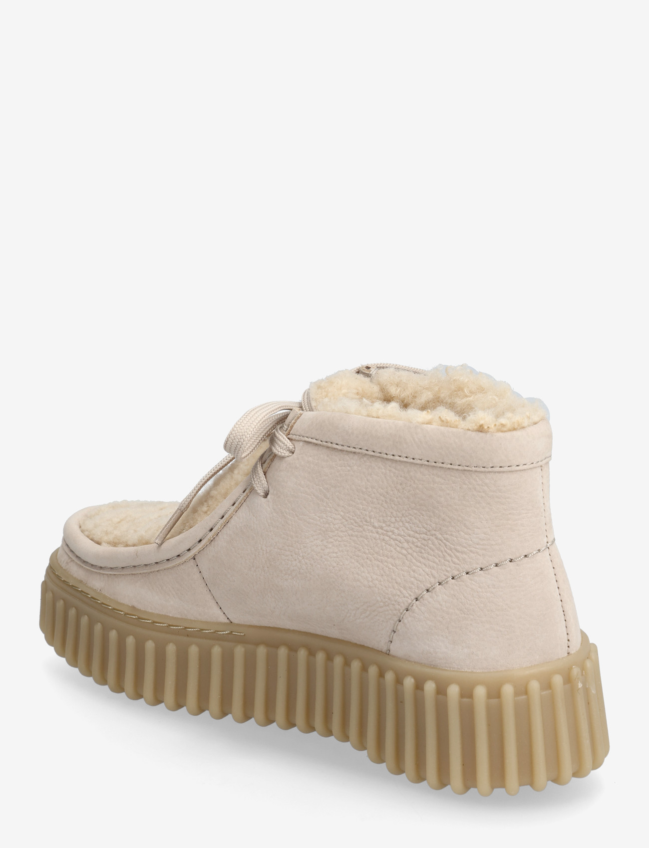 Clarks - Torhill Moss D - flade ankelstøvler - sand leather - 2