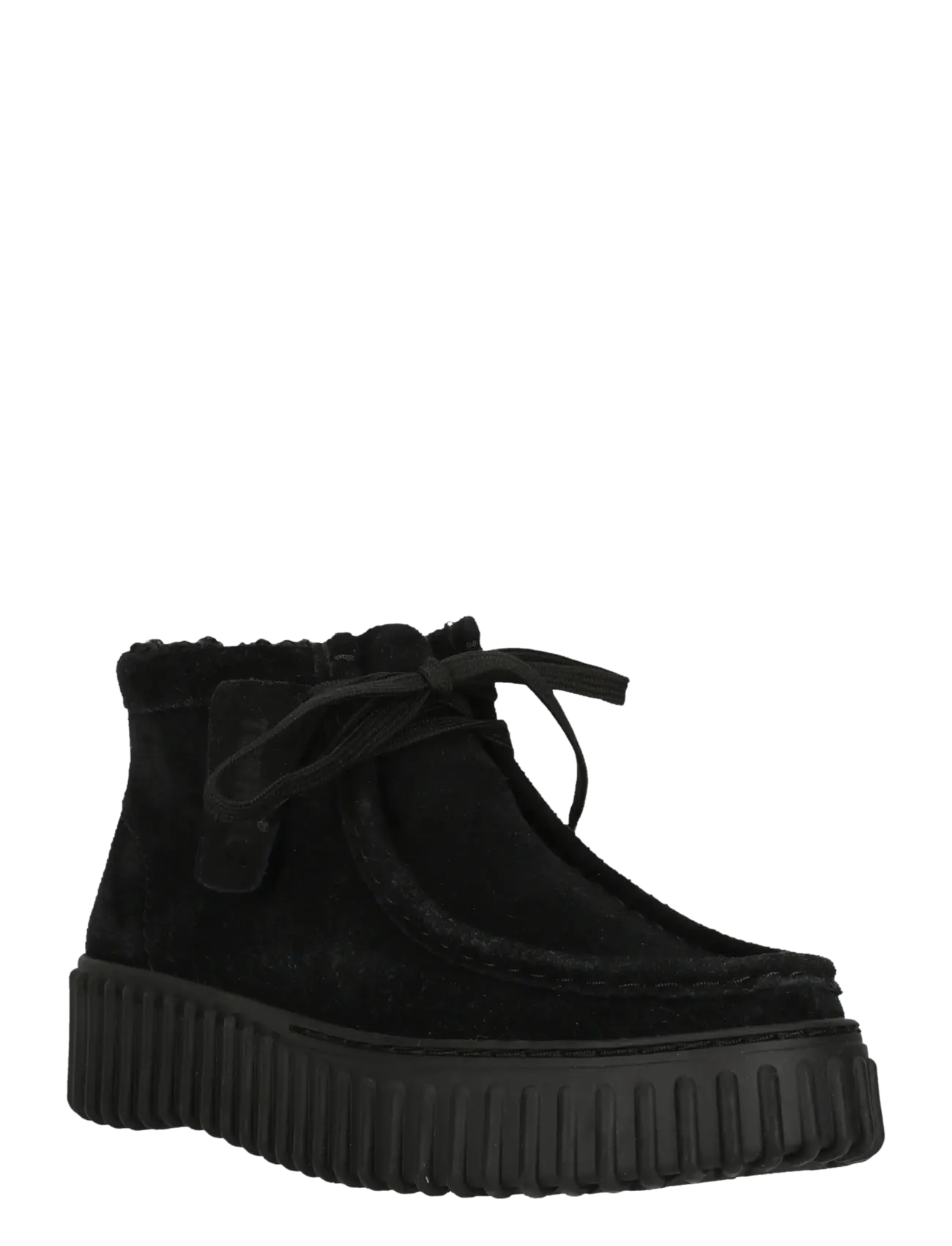 Clarks - Torhill Moss D w/Lining - geschnürte stiefel - black sde - 1