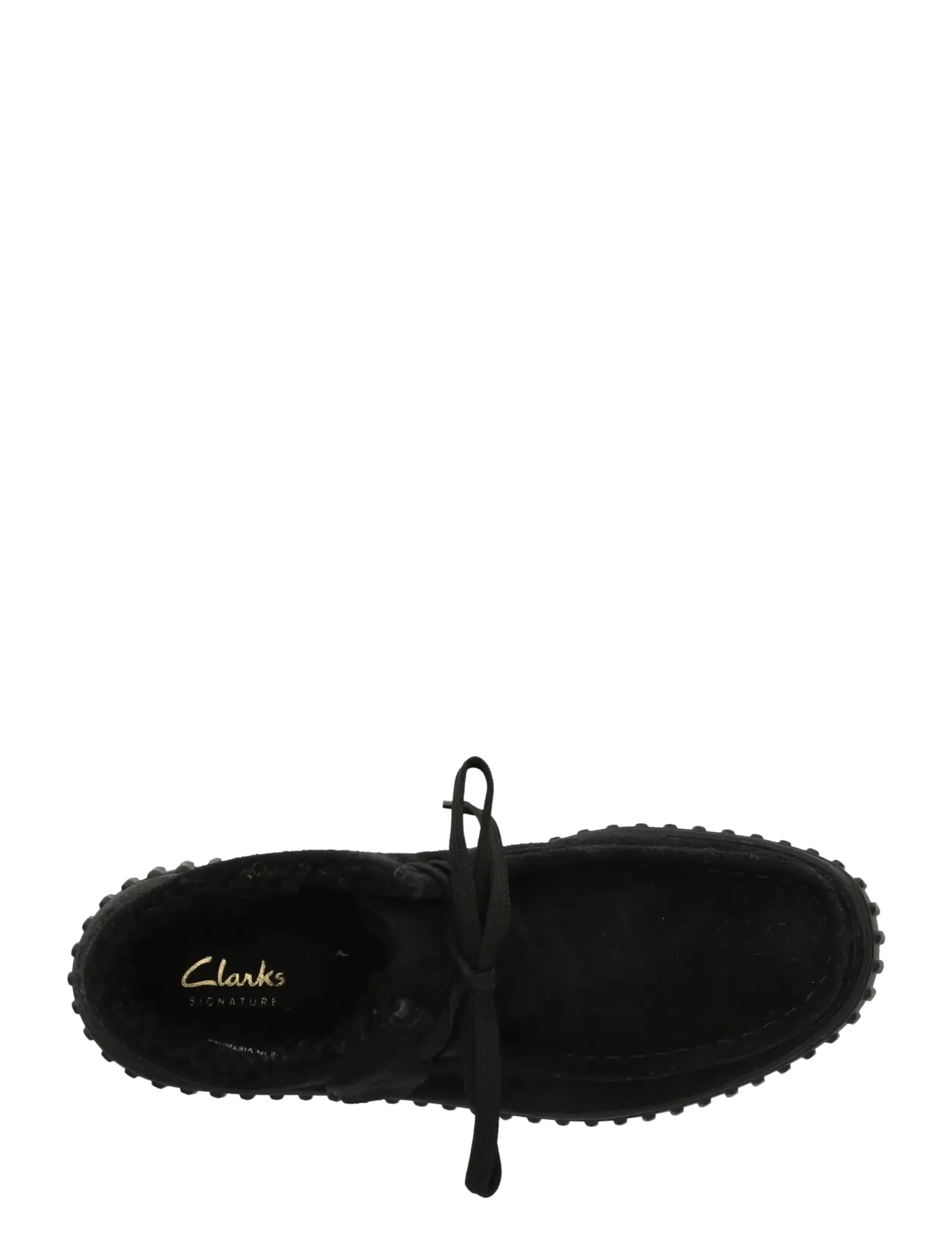 Clarks - Torhill Moss D w/Lining - geschnürte stiefel - black sde - 3
