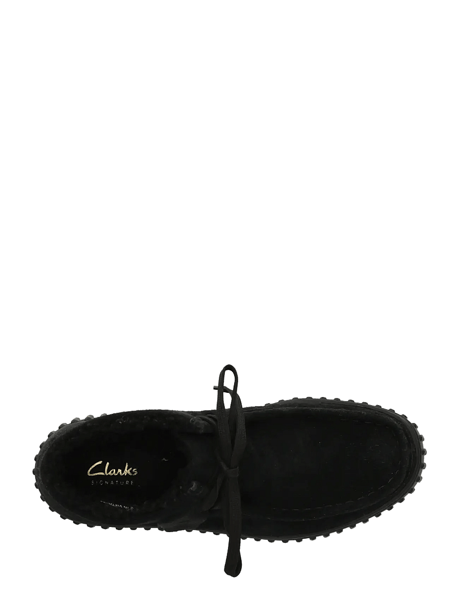 Clarks - Torhill Moss D w/Lining - snørestøvler - black sde - 3