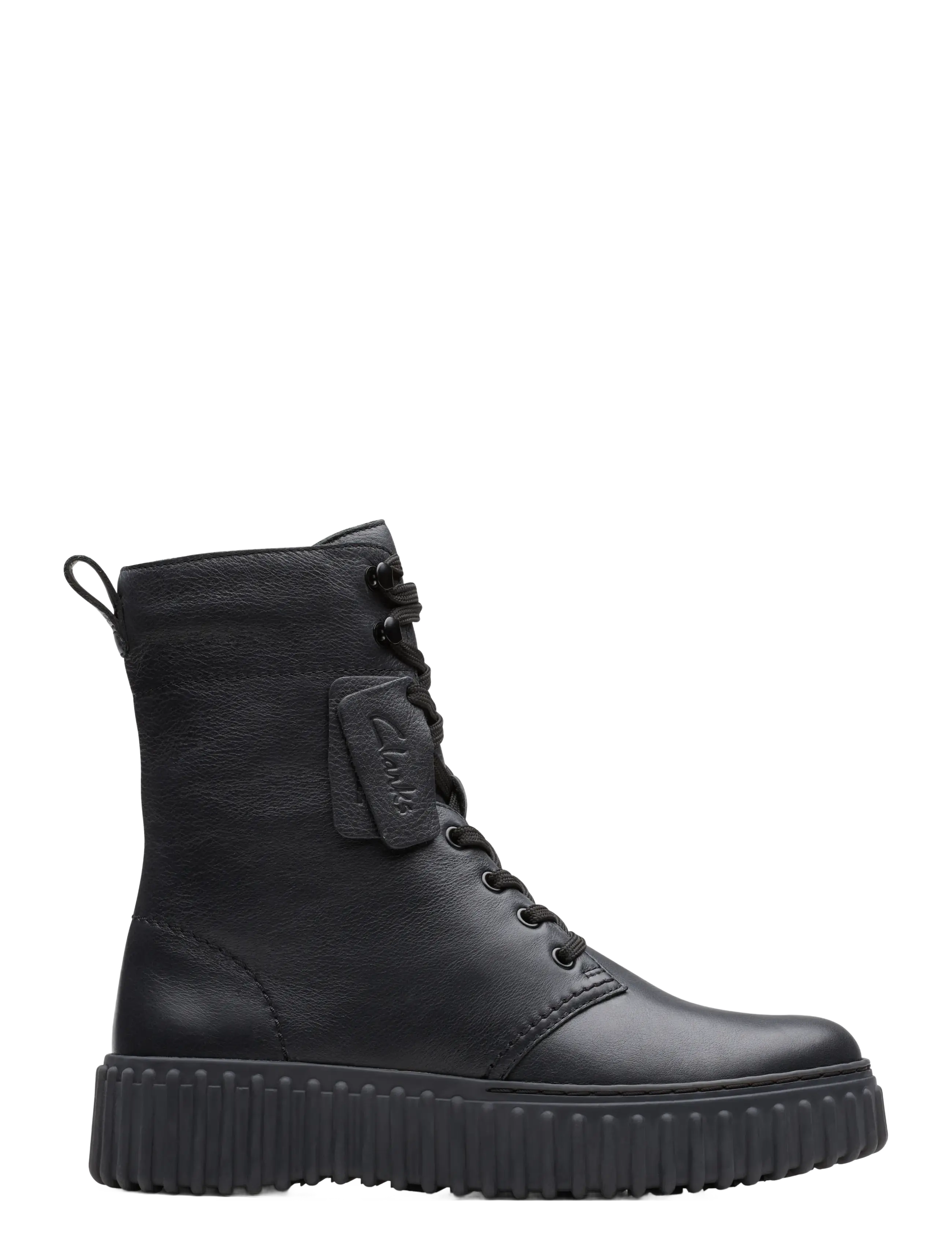 Clarks - Torhill Style D - madalad poolsaapad - black leather - 0