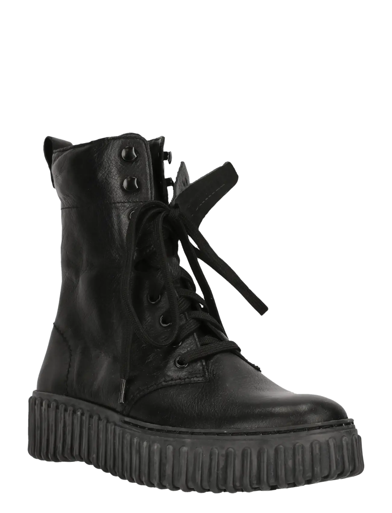 Clarks - Torhill Style D - snørestøvler - black leather - 1