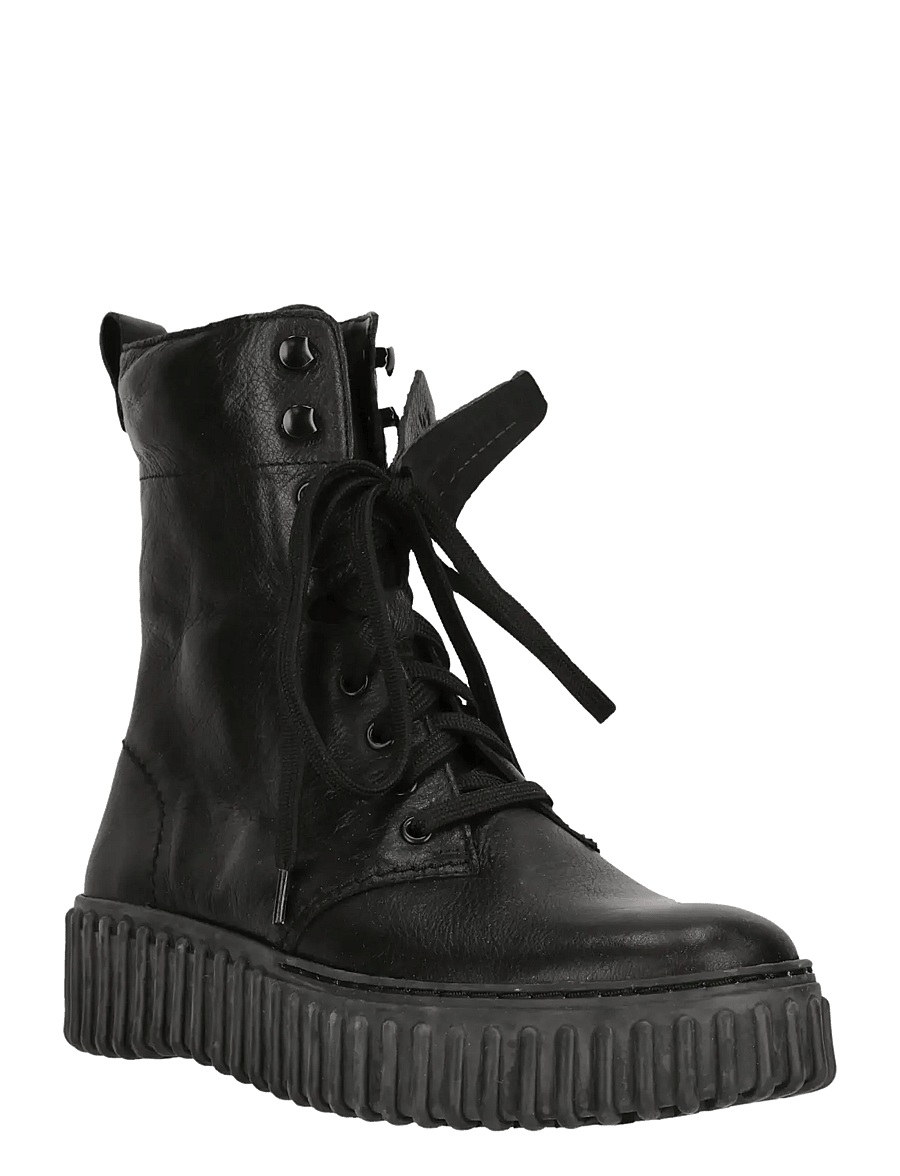 Clarks - Torhill Style D - flate ankelboots - black leather - 1