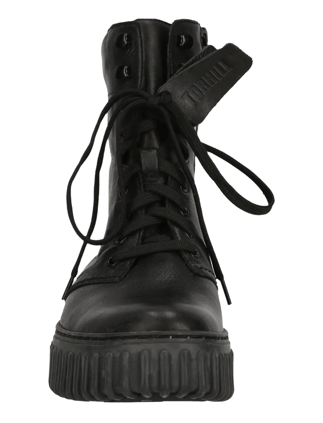 Clarks - Torhill Style D - snørestøvler - black leather - 2