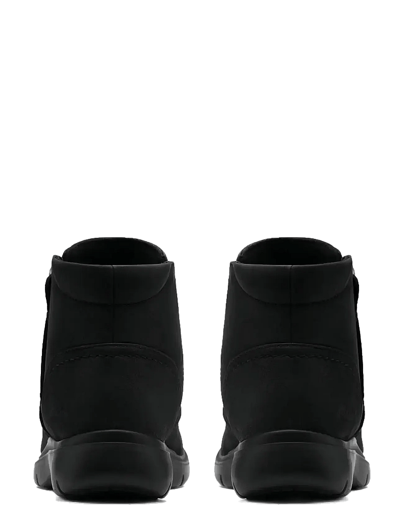 Clarks - Certina Ruby D - platta ankelboots - black leather - 3